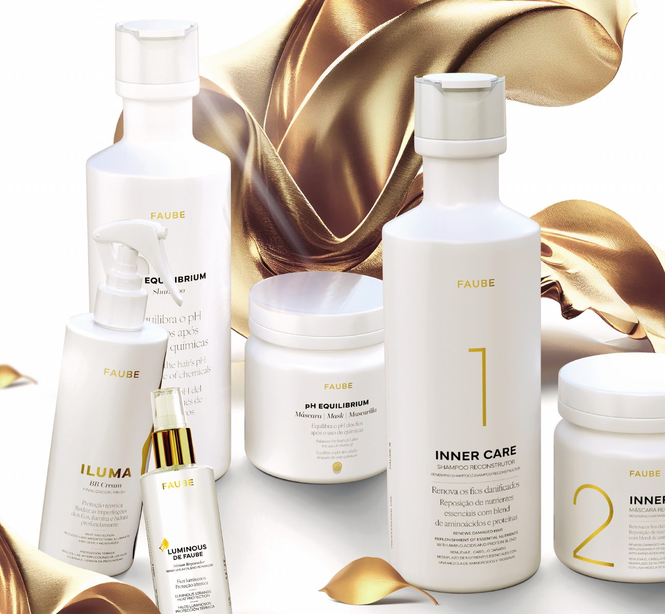 Linha de produtos Faube Professional